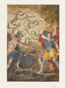 Illustration til romanen Gnidos tempel Le Temple de Gnide af Montesquieu, 1794