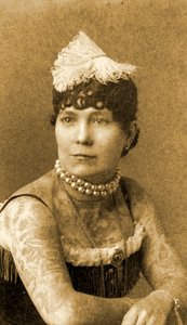 Portræt af Nora Hildebrandt c.1895