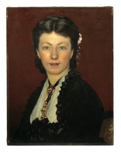 Portræt af fru Adolphe Neyt af Charles Emile Auguste Carolus Duran
