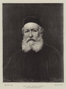 Den afdøde Charles Gounod af Charles Emile Auguste Carolus Duran