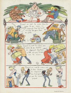 Illustration til Le Rire af Charles Emile Egli