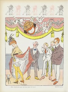 Illustration til Le Rire af Charles Emile Egli