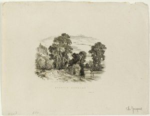 Et slot af Charles Emile Jacque