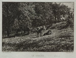 En frugthave af Charles Emile Jacque