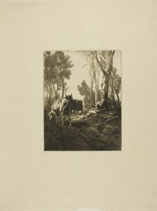 Kohyrde af Charles Emile Jacque