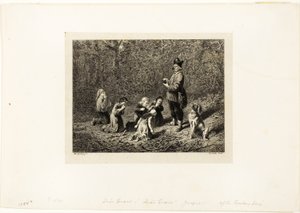 Alvorlig! Alvorlig! Meget seriøs! af Charles Emile Jacque
