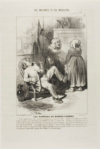 Gamle kvindemidler (plade 6) af Charles Emile Jacque