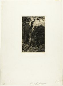 At skyde skovsneppe af Charles Emile Jacque