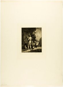 Aftensmad af Charles Emile Jacque
