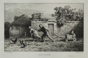 Holdet af Charles Emile Jacque