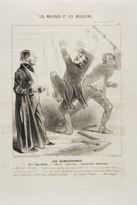 Homøopaterne: Anden behandling (plade 5) af Charles Emile Jacque
