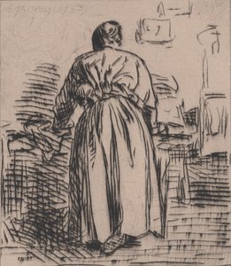 Den strygende kvinde, 1843.
