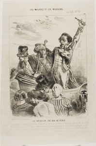Kongen af Persiens læge (planche 19) af Charles Emile Jacque