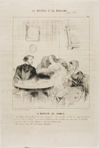 Damernes læge (plade 23) af Charles Emile Jacque