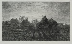 Morgenen. af Charles Emile Jacque