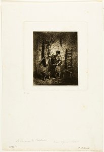 Svineslagteren af Charles Emile Jacque