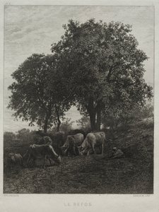 Roen. af Charles Emile Jacque
