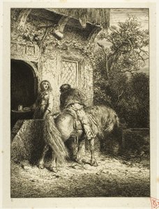 Rytteren af Charles Emile Jacque