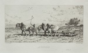 Rullen af Charles Emile Jacque