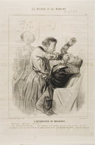Tandtrækkeren (plade 15) af Charles Emile Jacque