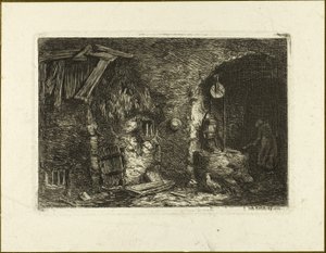 Brønden af Charles Emile Jacque