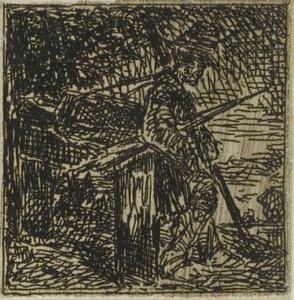 Vagabond af Charles Emile Jacque