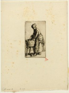 Vaskekone af Charles Emile Jacque