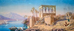 Philae, Egypten, 1863