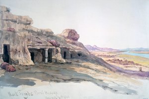 Klippegrave, Beni Hassan, 10. marts 1863, Egypten, 1863
