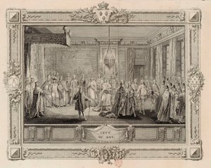 Levé du Roy Dammen af kong Louis XVI, 1774-1775. af Charles Emmanuel Patas