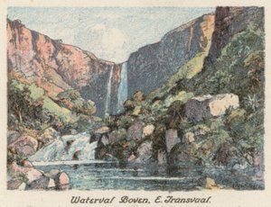 Sydafrika: Waterval Boven, E Transvaal (farvelitografi) af Charles Ernest Peers
