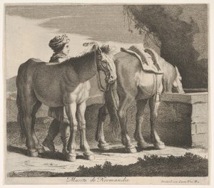 Normandiet borde. af Charles Errard le fils