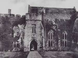 Penshurst Castle (s/h-billede) af Charles Essenhigh Corke