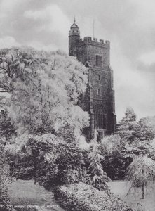 Sevenoaks: Parish Church in Winter (s/h foto) af Charles Essenhigh Corke