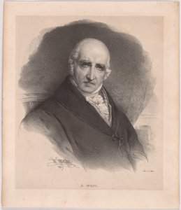 Benjamin West af Charles Etienne Pierre Motte