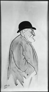 Charles Camille Saint-Saens af Charles Felix Gir