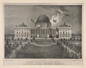 Højde af det østlige punkt af hovedstaden i USA (Washington, D.C.)