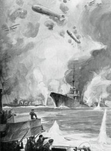 Cuxhaven Raid, 25. december 1914, 1926. af Charles Fouqueray
