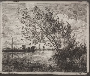En Klynge af Alder af Charles Francois Daubigny