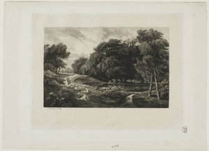 Nærmer sig Storm af Charles Francois Daubigny