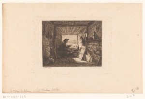 En kunstners atelier Le bateau-atelier Serier med landskaber og begivenheder omkring vand (serietitel) Rejse en bateau af Charles Francois Daubigny
