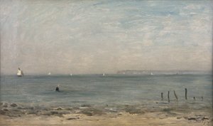 Kasket grå næse af Charles Francois Daubigny