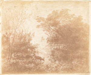 Hjort af Charles Francois Daubigny