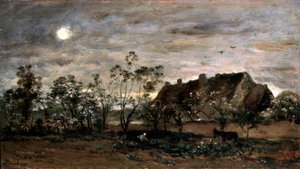 Aften i Honfleur, 1860