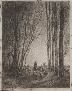 Samling i Flokken af Charles Francois Daubigny