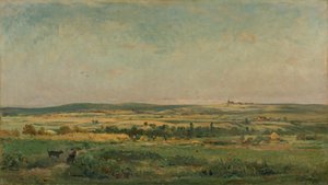 kornhøst af Charles Francois Daubigny