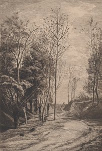 Små fugle, 1850. af Charles Francois Daubigny
