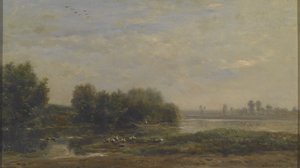 På Oise af Charles Francois Daubigny