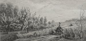 Forår af Charles Francois Daubigny