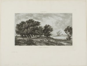 Storm vejr af Charles Francois Daubigny